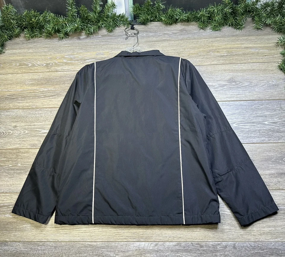 Chaqueta Tri Mountain Talla XS Cortavientos Negra Cremallera Completa Forrada AV Solutions Para Mujer Foto 2 de 4