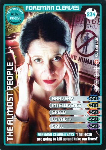 Doctor Who Monster Extreme Individual Trading Cards - Picture 40 of 131