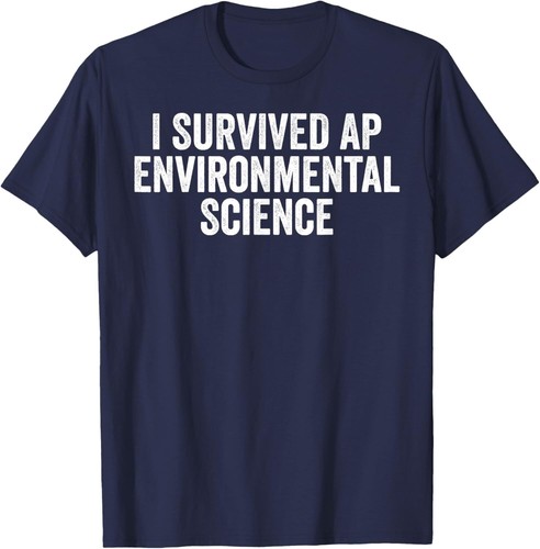 Lustiges AP Examination T-Shirt Hoodie I Survived AP Environmental Science - Bild 7 von 15