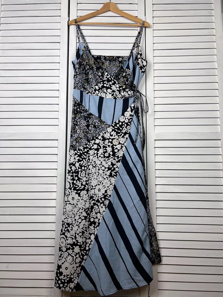 French connection sales floral wrap dress