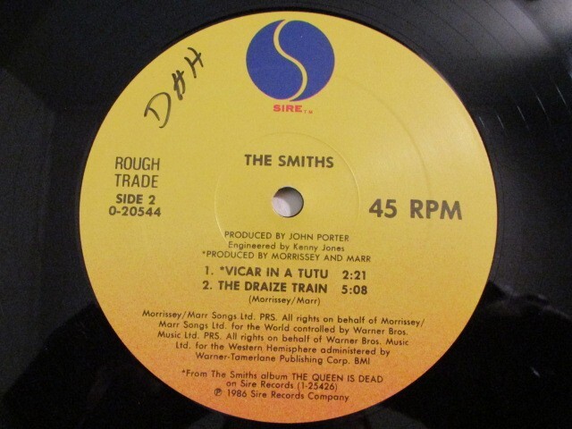 THE SMITHS PANIC 45 rpm 12