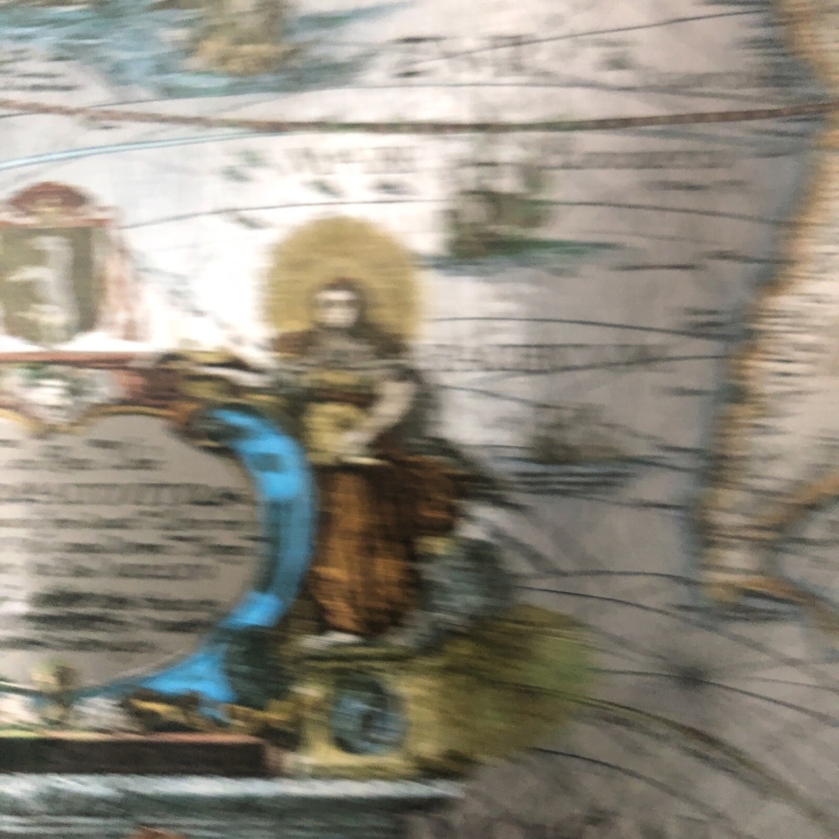 blaeu wall map picture in frame 55 x 42 cm | eBay