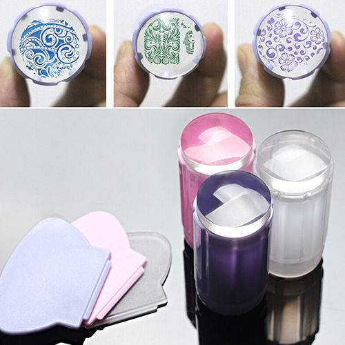 Nail Art Stamper Stamp Scraper Set Polish Stamping Image Plate Manicure Tools - 第 1/17 張圖片