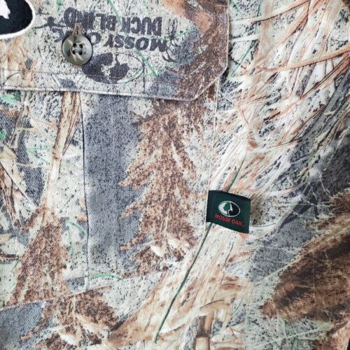 Browning Mossy Oak Explorer Long Sleeve Shirt Size 3XL Duck Blind Camo Pattern - Picture 4 of 10