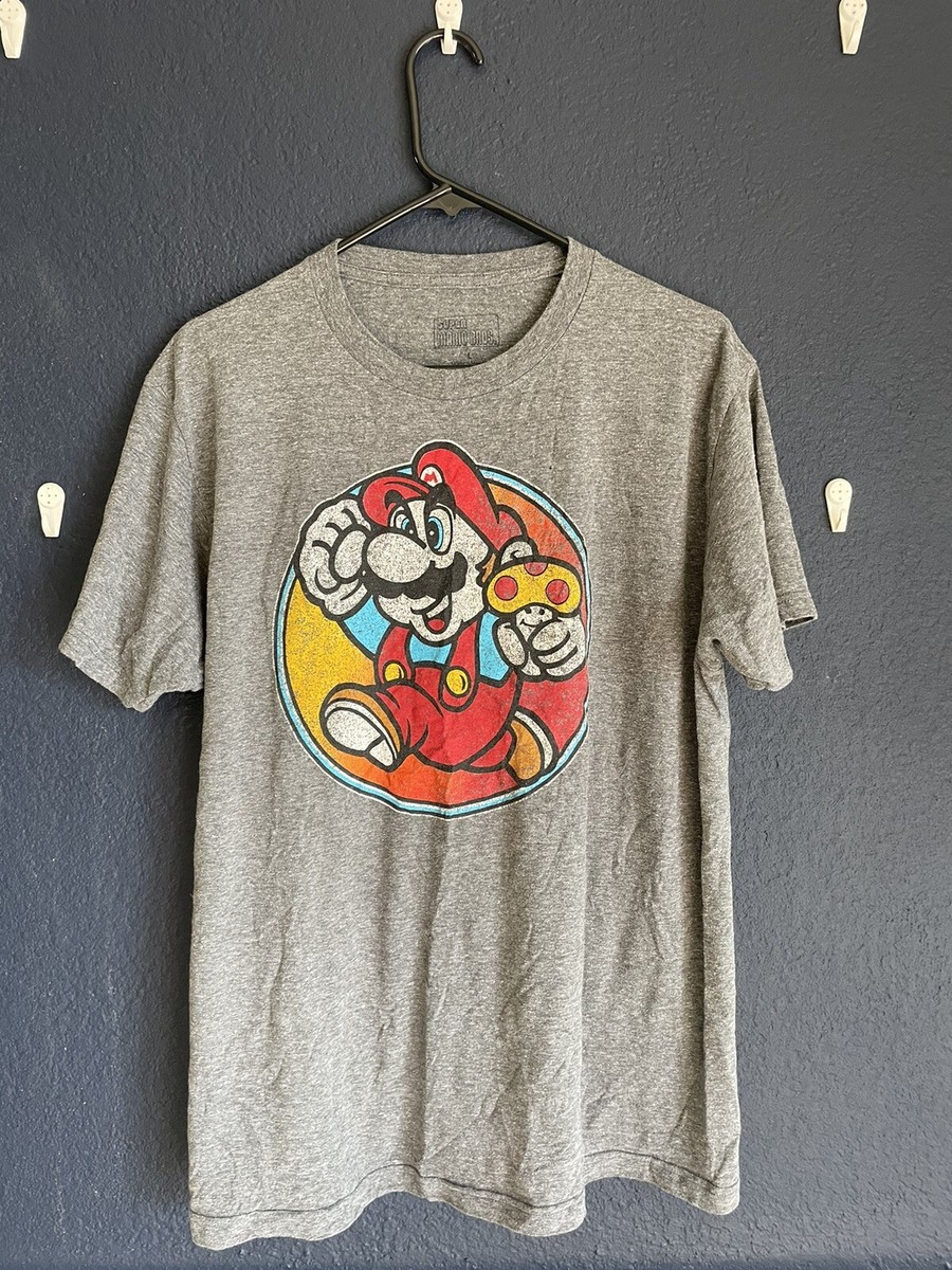 トップス Early Y2K Super Mario L/S 2003 Mario Shirt S Vintage 90s Y2k Super Mario Galaxy 2 Video