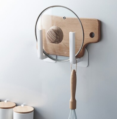 Multi functional Simple Hook kitchen and Bathroom Supplies Rack Wall