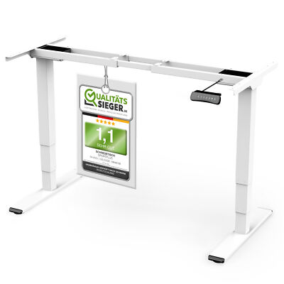 SportPlus Höhenverstellbarer Schreibtisch Elektrisch   für Büro & Homeoffice