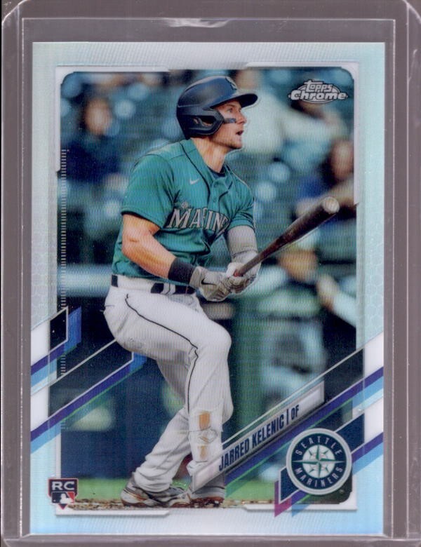 JARRED KELENIC 2021 Topps Chrome Update #USC20 Refractor Rookie RC #134/250
