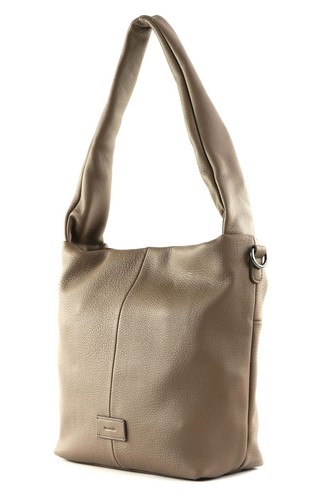 FREDsBRUDER bolso de bandolera Fosa Midi Hobo Bag Taupe - Imagen 2 de 5