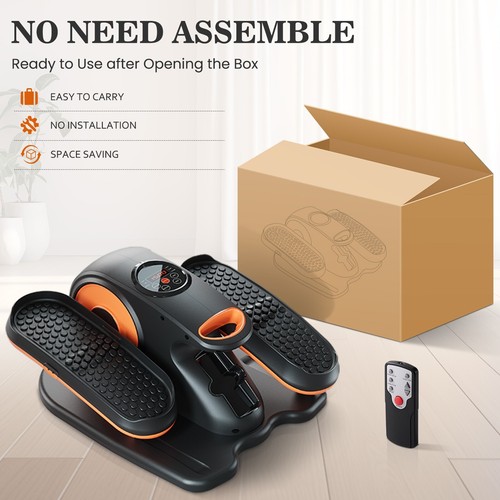 Under Desk Elliptical Machine, Auto Electric Seated Pedal Exerciser for Seniors - Picture 9 of 12