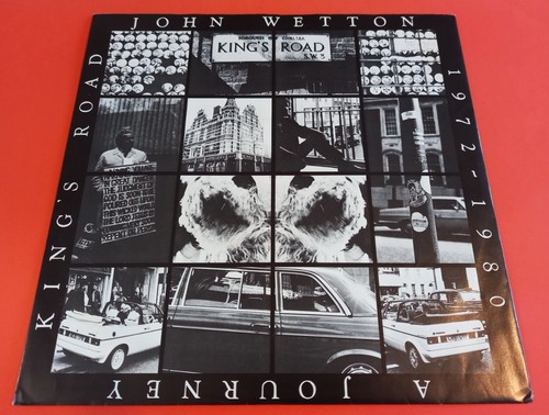 John Wetton - Kings Road 1972-1980 LP 1987 1st UK Press EG EGLP 70 Pic Inner - Picture 5 of 11