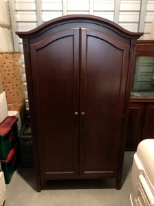 Pottery Barn Kids Armoire Used In Good Condition Dark Wood