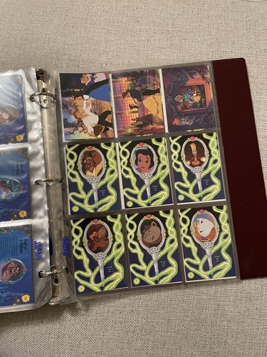 1992 Disney’s Beauty and the Beast Pro Set Trading Cards Complete in Binder 🥀 - Picture 10 of 12
