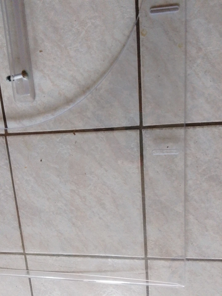 Rollstuhl Therapietisch 63x52cm Plexiglas transparent aus Nachlass WIE NEU - Bild 3 von 4