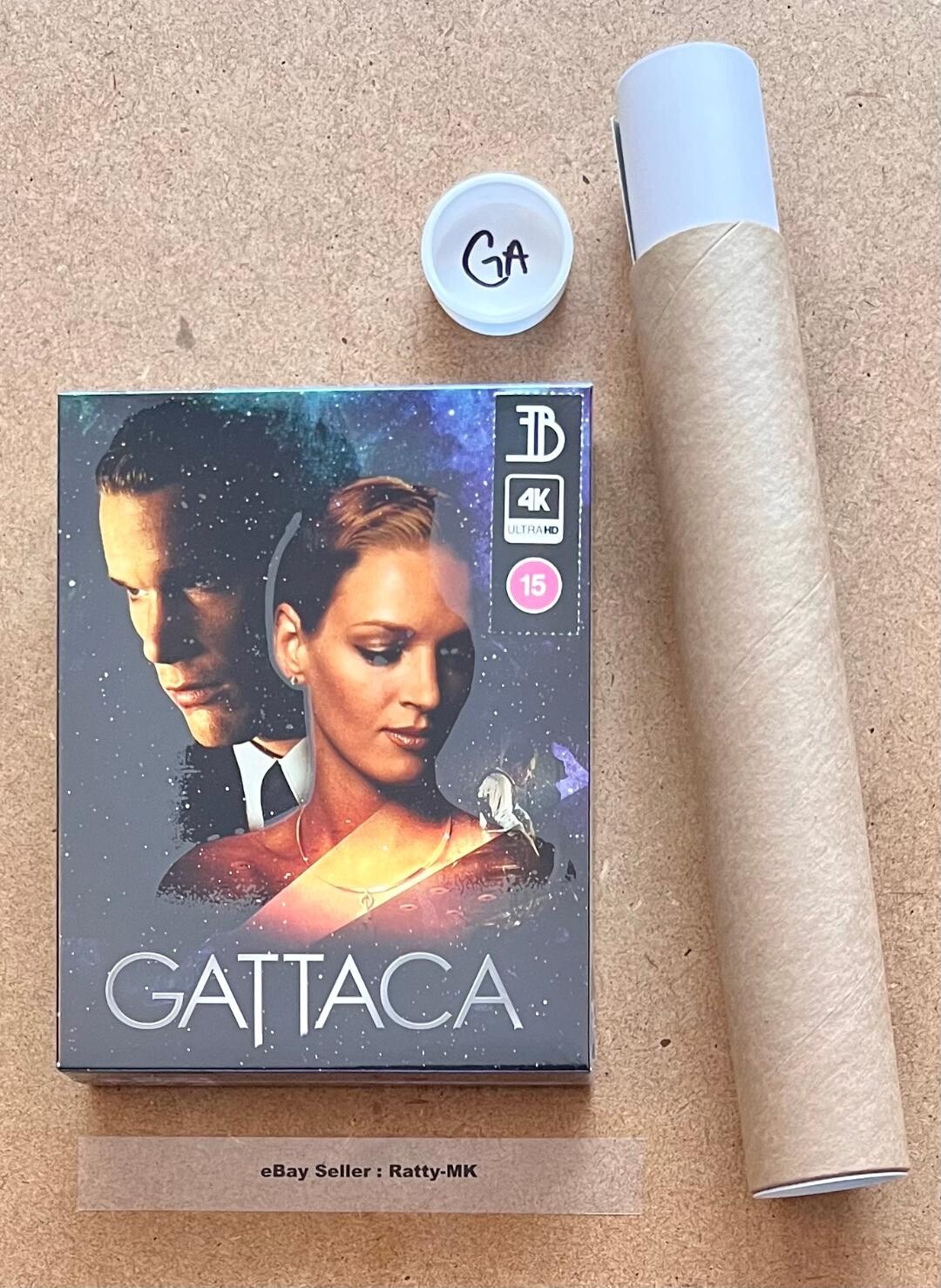 GATTACA - EVERYTHINGBLU EXCLUSIVE 4K UHD + BLU RAY STEELBOOK - NEW & SEALED