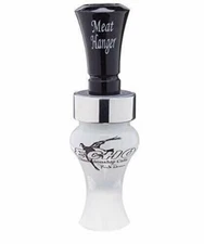 Echo Calls 79010 Meat Hanger Ducks Pearl w/Black Mouth Piece Double Reed Acryli