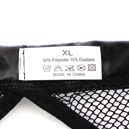 Men Removable Button Pouch Shorts Sheer Fishnet Mesh Boxer Brief Slim Underwear - Picture 10 of 15