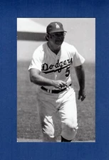 NORM LARKER, 1958-1961 Dodgers ~ 1950s-90s Mel Bailey real photo postcard