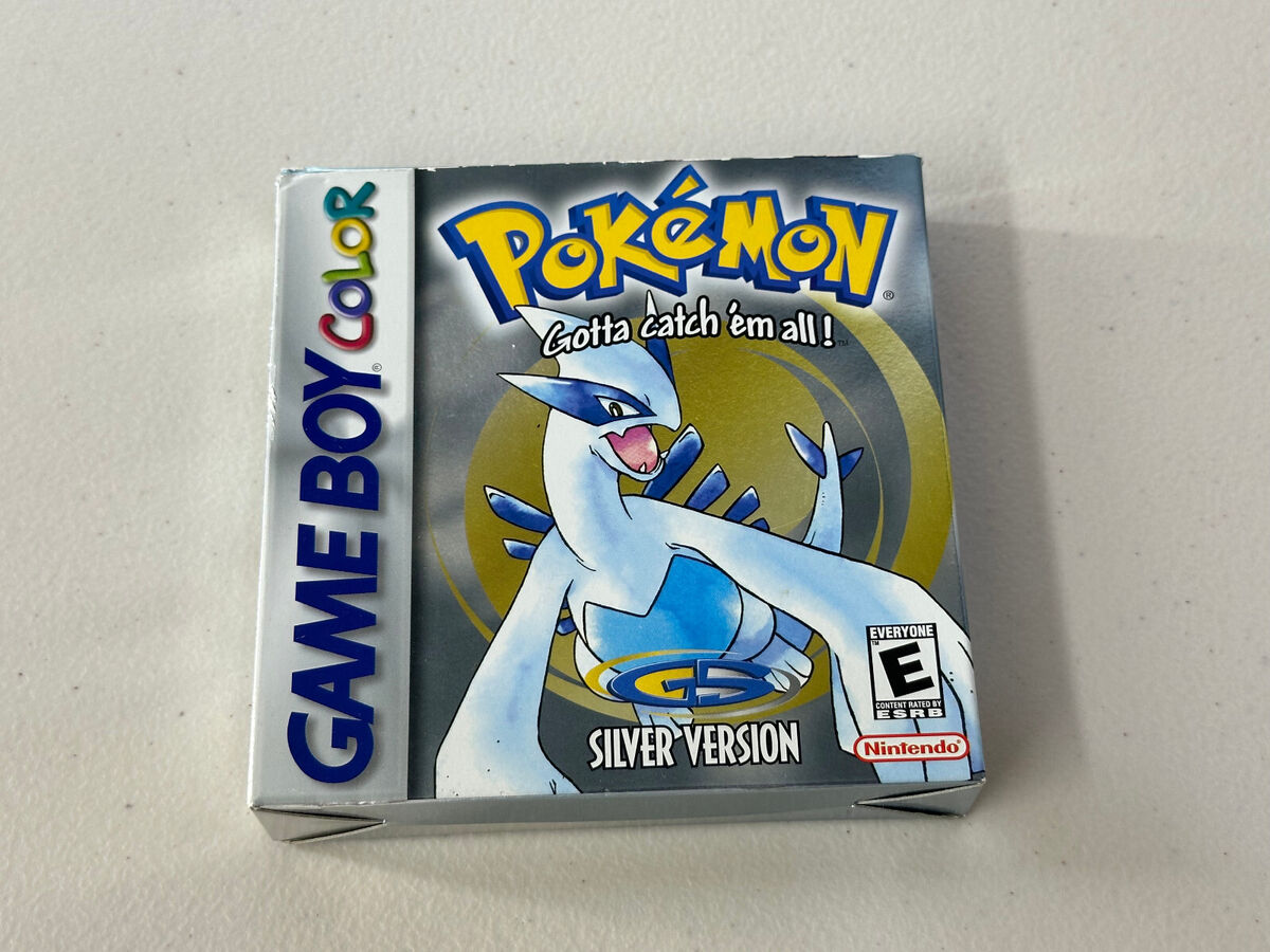 Pokemon Silver Version (Nintendo Game Boy Color) Complete Pokemon Silver Version (Nintendo Game Boy Color) Complete