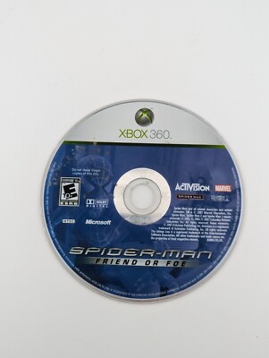 Spider-Man: Friend or Foe (Microsoft Xbox 360, 2007) disc only Working Tested