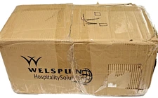 Welspun Queen Flat Sheets 98"x109"  IHGM-SS-QFS-01 (Box of 24)