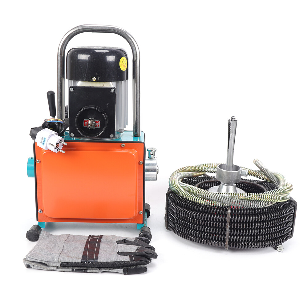 Vevor Rohrreinigungsmaschine 30m x 9,5mm Orange