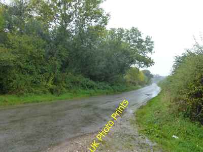 Foto 12x8 Spur im Regen bei Great Dunham c2015
