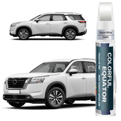 ScratchesHappen Exact-Match Touch Up Paint – Glacier White (QAK) For Infiniti, Fix Scratches & Rock Chips (Paint Only)