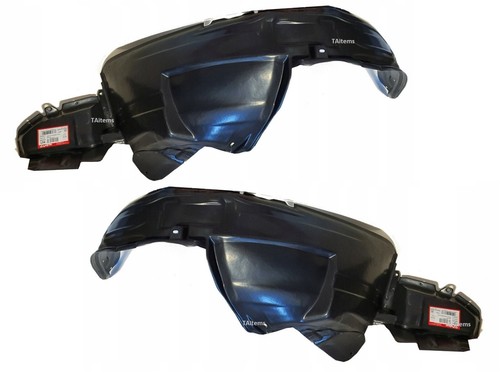 PAIR FRONT FENDER FRONT PART MUD GUARD SPLASH FOR SUBARU FORESTER 2002-2008 - Picture 2 of 8