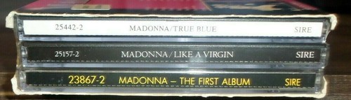 MADONNA 3 FOR 1 ORIGINAL AUSTRALIA ALBUMS CD BOX SET LIKE A VIRGIN TRUE BLUE - Picture 12 of 12
