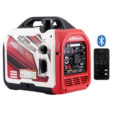 4KW Gasoline/LPG Inverter Generator Portable Quiet Bluetooth E-start Super Quiet