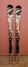 Sci con attacchi Rossignol Radical J per bambino. 120 cm incluse racchette