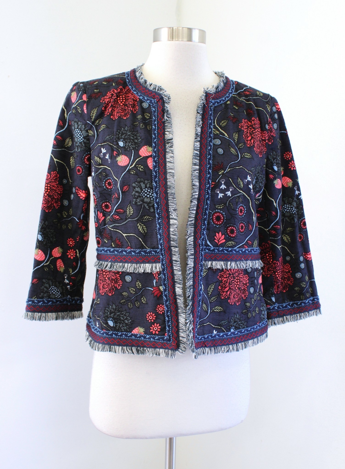 loft floral blazer