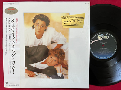 WHAM!~MAKE IT BIG LP JAPAN (1984) EX/NM SHRINK OBI BOOKLET EPIC