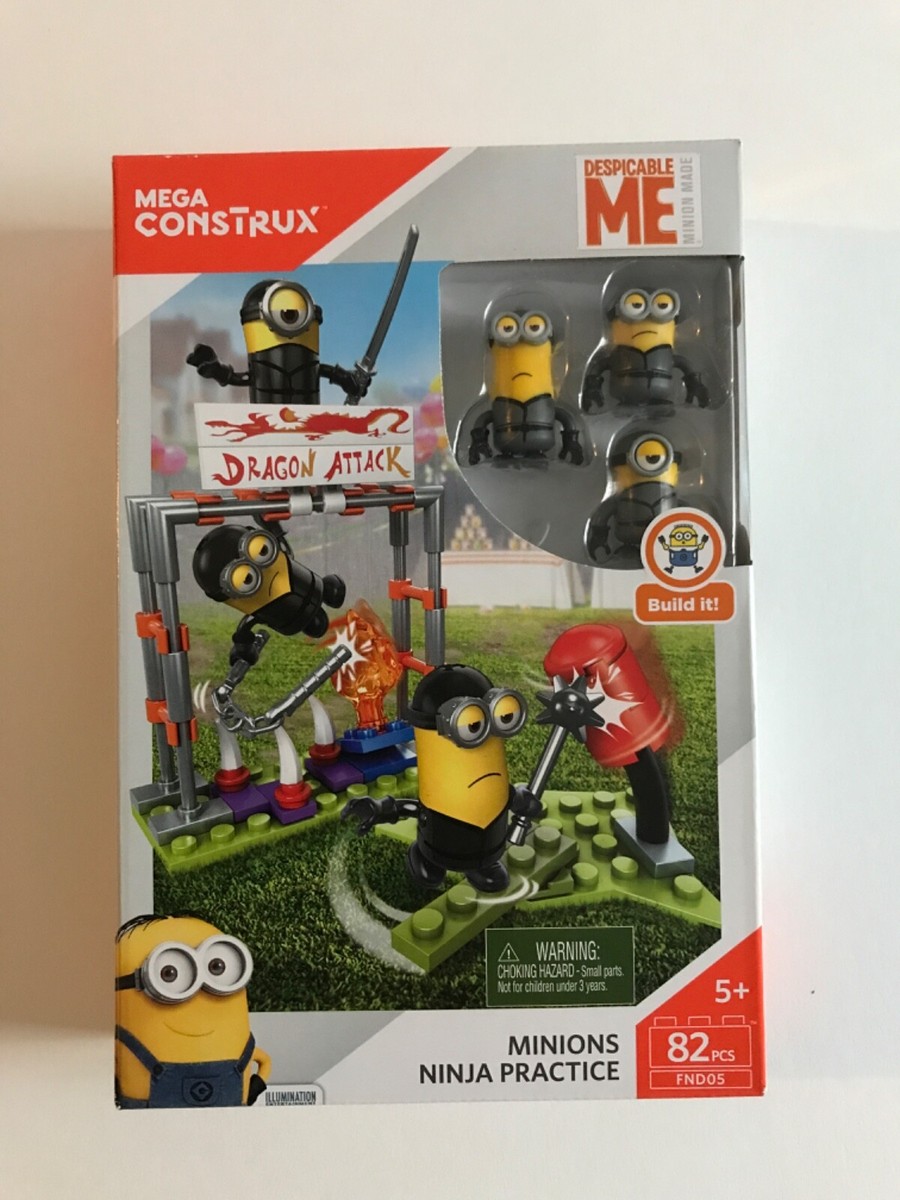 完売SS24 FCRB MINIONS S/S PRACTICE TOP RARE Mega Construx Minions Ninja Practice New DESPICABLE ME with