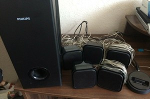philips 5 speaker surround sound
