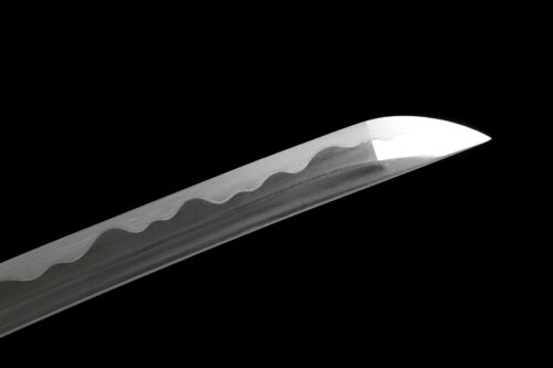 Katana Clay Tempered 1095Carbon Steel Handmade Japanese Samurai Functional Sword - Picture 5 of 11