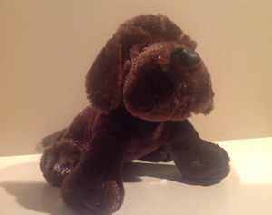 chocolate labradoodle stuffed animal