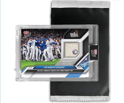 Game-used Base Relic # to 125 or Lower - Dodgers - 2024 MLB
