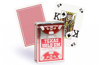 Copag 100% Plastik Poker Spiel Karten Deck Doppel Jumbo Standard Index CPG-22-r