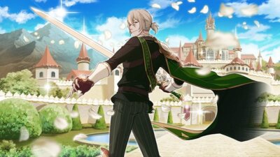 Anime urahara kisuke bushes castle mountains klab Stitched Gaming Mat Desk