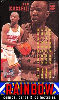 1995-96 Fleer European #65 Sam Cassell Houston Rockets | eBay