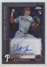 2025 Topps Chrome Rookie Auto Seth Johnson #RA-SJO Auto 1xd