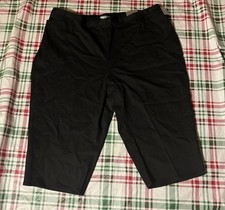 Catherine  s Women  s Plus Size Capri Black Size 3X 26/28W NWT