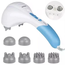 Handheld Full Body Electric Massager Deep Tissue Percussion Wand Back Neck