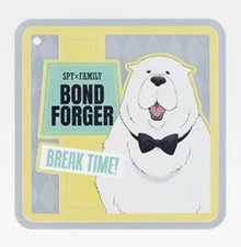 SPY x FAMILY Rubber Coaster IKTB#1 Bond 2025 BANDAI Japan