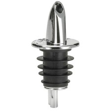 TABLECRAFT PRODUCTS COMPANY 670 Twelve-Piece Pourer Set,Chrome,PK12 6EZR3