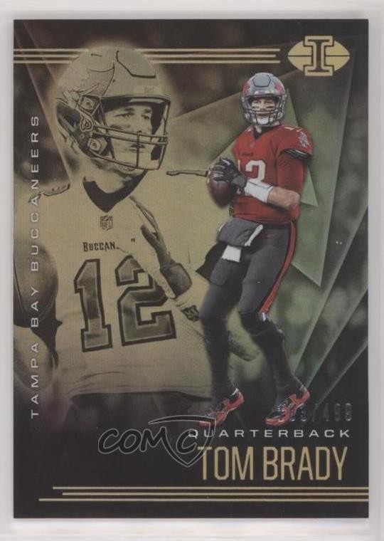 2020 Panini Illusions Trophy Collection Bronze /499 Tom Brady #1 uk2