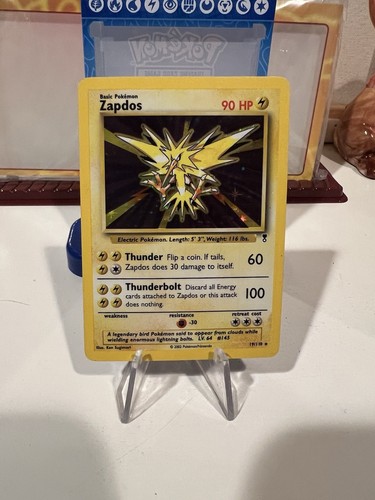 Pokémon TCG - Zapdos - 19/110 - Holo Rare - Legendary Collection - LP/VLP