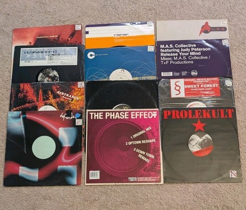 12 Electronic EDM Vinyls EPs 12" House Trance Techno Freeform Five Resistence